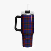 Home Modern Tartan Crest 40 oz Insulated Tumbler with Handle